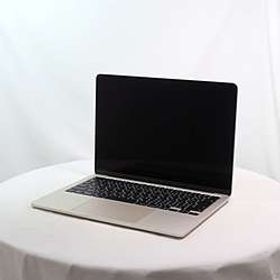 MacBook Air 13.6-inch Early-2025 MW103J／A Apple M4 10コアCPU_10コアGPU 16GB SSD512GB スターライト 〔26.3 Tahoe〕