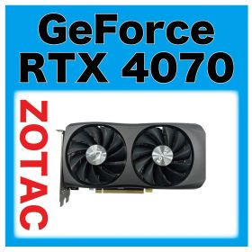 ZOTAC GeForce RTX 4070 本体 グラフィックボード