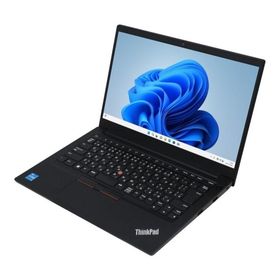 ノートパソコン lenovo ThinkPad E14 中古 2019年モデル Windows11 64bit WEBカメラ 第10世代 Core i5 メモリ8GB 高速 SSD 無線LAN フルHD 14インチ A4サイズ 17