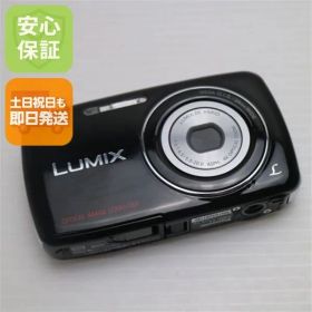 超美品 DMC-S1 ブラック 即日発送 Panasonic LUMIX デジカメ 本体 土日祝発送OK 05000