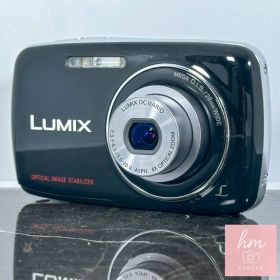 Panasonic LUMIX DMC-S1 ブラック 1210万画素 光学4倍ズーム 広角28mm おまかせiA スリム軽量 コンパクトデジタルカメラ パナソニック ルミックス