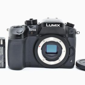 ★外観極上★ パナソニック Panasonic LUMIX GH4 ボディ DMC-GH4 《ショット数12598回・バッテリー付！》★完動品★ #A603177