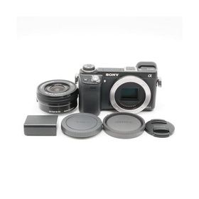 SONY ミラーレス一眼カメラ α NEX-6ズームレンズキット ブラック NEX-6L/B