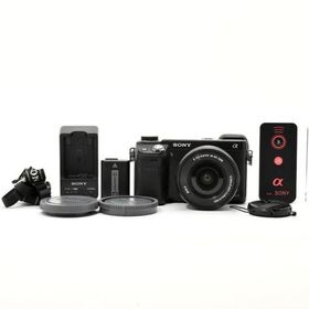 SONY ミラーレス一眼カメラ α NEX-6ズームレンズキット ブラック NEX-6L/B