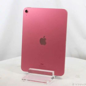 【中古】Apple(アップル) iPad 第10世代 64GB ピンク MPQ33J／A Wi-Fi 【305-ud】
