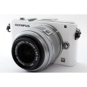 OLYMPUS E-PL3 レンズセット ホワイト 美品 SDカード付 動作確認済み 1ヶ月保証付 高性能