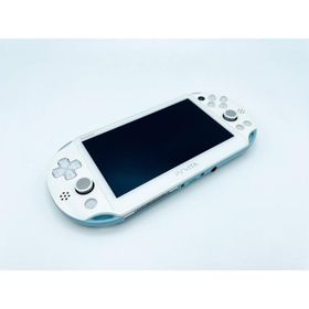 中古 PlayStation Vita Wi-Fiモデル ライトブルー/ホワイト (PCH-2000ZA14)【メーカー生産終了】 [video game]