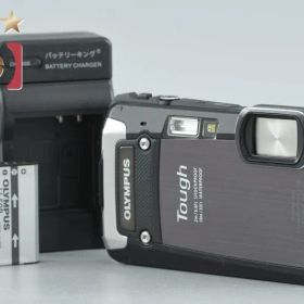 【中古】OLYMPUS オリンパス TOUGH TG-820 ブラック 防水デジタルカメラ シャッター回数僅少