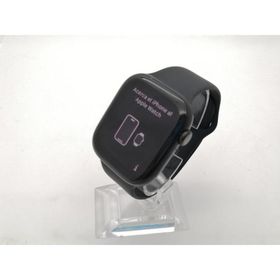 【中古】Apple Apple Watch Series10 46mm GPS ジェットブラックアルミニウムケース/ブラックスポーツバンド (S/M) MWWP3J/A【大須2】保証期間１ヶ月【ランクB】