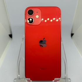 ○SIMフリー iPhone12mini 128GB レッド バッテリー78%