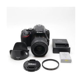 Nikon デジタル一眼レフカメラ D5600 AF-P 18-55 VR レンズキット ブラック D5600LKBK