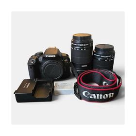 Canon デジタル一眼レフカメラ EOS Kiss X7i ダブルズームキット EF-S18-55 IS STM/EF-S55-250 IS STM付属 ブラック KISSX7I-WKIT