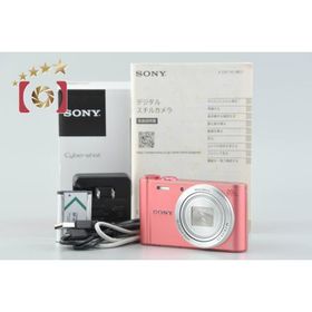 【中古】SONY ソニー Cyber-shot DSC-WX350 ピンク コンパクトデジタルカメラ 元箱付き 多言語対応