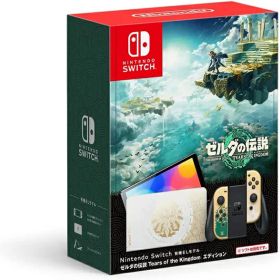【中古】【Joy-Con(L)/(R)欠品】Nintendo Switch (有機ELモデル) ゼルダの伝説 ティアーズ オブ ザ キングダムエディション "ニンテンドースイッチ"【加納店】