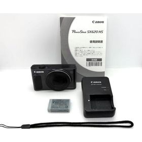 Canon コンパクトデジタルカメラ PowerShot SX620 HS ブラック 光学25倍ズーム/Wi-Fi対応 PSSX620HSBK