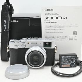 【中古】Fujifilm X100VI デジタルカメラ-シルバー多言語対応