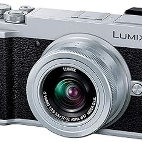 【中古】［非常に良い］パナソニック ミラーレス一眼カメラ ルミックス GX7MK3 標準ズームレンズキット シルバー DC-GX7MK3K-S