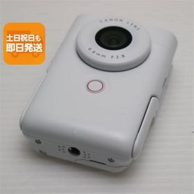 新品同様 PowerShot V10 ホワイト コンデジ キャノン 即日発送 あすつく 土日祝発送OK