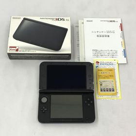 《ジャンク扱い》ニンテンドー3DSLL ブラック 動作確認済/Nintendo/店頭/他モール併売《ゲーム・山城店》Y155