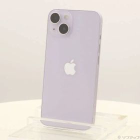 ソフマップ 〔中古品〕 iPhone14 128GB パープル MPUY3J／A SIMフリー【196】