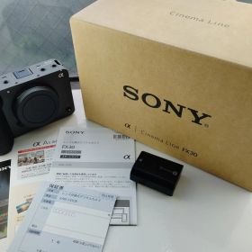 Sony FX30 ILME-FX30 ボディ 美品 元箱 保証書付 動作品