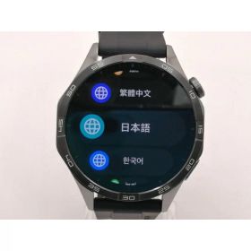 【中古】Huawei HUAWEI WATCH GT 4 46mm ブラック【三宮駅前】保証期間1ヶ月【ランクB】