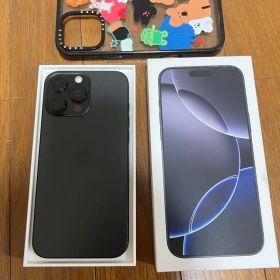 超美品 iPhone16 Pro Max 256GB ブラックチタニウム