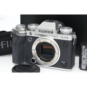 【全額返金保証】並品｜富士フイルム FUJIFILM X-T5 ボディ [シルバー] CA01-R5524-3Y3