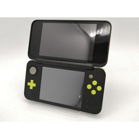 【中古】Nintendo Newニンテンドー2DS LL ブラック×ライム JAN-S-MAAA【秋葉2号】保証期間１ヶ月【ランクB】