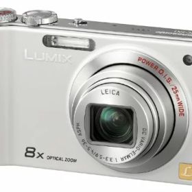 【中古】パナソニック デジタルカメラ LUMIX (ルミックス) ZX1 ホワイト DMC-ZX1-W