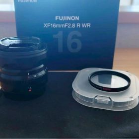 FUJIFILM FUJINON XF16mmF2.8 R WR 極美品