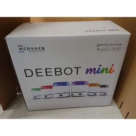 @【未使用品】 エコバックス DEEBOT mini DJX11 白+赤 床掃除ロボット DJX11-16EE ロボット掃除機 ディーボット ミニ