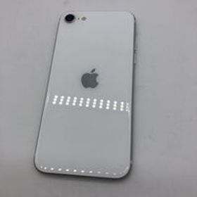 中古 【au】Apple iPhoneSE 4.7インチ (第2世代/2020) 64GB (ホワイト) MHGQ3J/A 新パッケージ版 146172 状態： C:並品