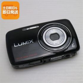 超美品 DMC-S1 ブラック 即日発送 Panasonic LUMIX デジカメ 本体 あすつく 土日祝発送OK