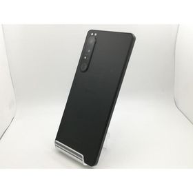 【中古】SONY docomo 【SIMフリー】 Xperia 1 IV ブラック 12GB 256GB SO-51C【新橋】保証期間１ヶ月【ランクB】