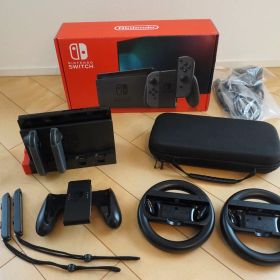 Nintendo Switch バッテリー強化版[グレー] ※おまけ付き