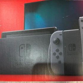 Nintendo Switch グレー本体 箱、付属品つきHAD-S-KAAAA