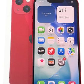 【Apple】アップル『iPhone 13 / 6.1inch / 128GB / SIMロック解除済 au / プロダクトレッド』MLNF3J/A スマートフォン 1週間保証【中古】