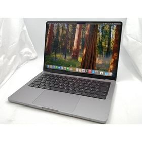 【中古】Apple MacBook Pro 14インチ M1 Pro(CPU:8C/GPU:14C) 16GB/512GB スペースグレイ MKGP3J/A (14インチ, 2021)【ECセンター】保証期間１ヶ月【ランクA】