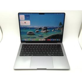 【中古】Apple MacBook Pro 14インチ M1 Pro(CPU:8C/GPU:14C) 16GB/512GB スペースグレイ MKGP3J/A (14インチ, 2021)【新橋】保証期間１ヶ月【ランクB】