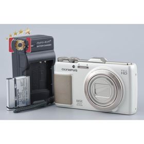【中古】OLYMPUS オリンパス STYLUS SH-25MR ゴールド コンパクトデジタルカメラ