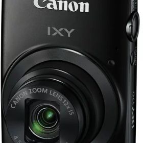 【中古】 Canon デジタルカメラ IXY 170 ブラック 光学12倍ズーム IXY170(BK)