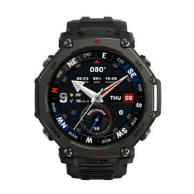 【エントリーで最大2万ポイント当たる｜6/25まで】 Amazfit｜アマズフィット T-Rex 3 Pro 48mm タクティカルブラック