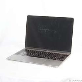 MacBook 12-inch Early-2016 MLH82J／A Core_m5 1.2GHz 8GB SSD512GB スペースグレイ 〔10.15 Catalina〕 ［グラフィック：Int