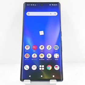 arrows NX9 F-52A ドコモ ネイビー 送料無料 即決 本体 c20185
