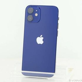 〔中古〕Apple(アップル) iPhone12 mini 128GB ブルー MGDP3J／A SIMフリー〔305-ud〕