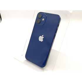 【中古】Apple SoftBank 【SIMロック解除済み】 iPhone 12 mini 128GB ブルー MGDP3J/A【町田】保証期間１ヶ月【ランクB】