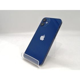 【中古】Apple ymobile 【SIMロック解除済み】 iPhone 12 mini 128GB ブルー MGDP3J/A【浜松駅前】保証期間１ヶ月【ランクB】