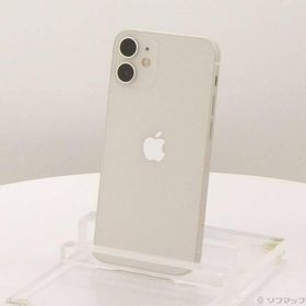 〔中古〕Apple(アップル) iPhone12 mini 128GB ホワイト MGDM3J／A SIMフリー〔196-ud〕