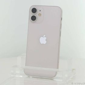 〔中古〕Apple(アップル) iPhone12 mini 128GB ホワイト MGDM3J／A SIMフリー〔368-ud〕